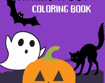 Halloween Coloring Book - Fun - NOT Scary