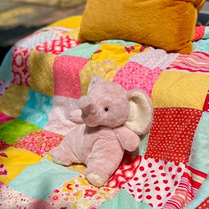 Elephant Plushy Toy Sewing Pattern, Stuffed Baby Elephant Pattern ...