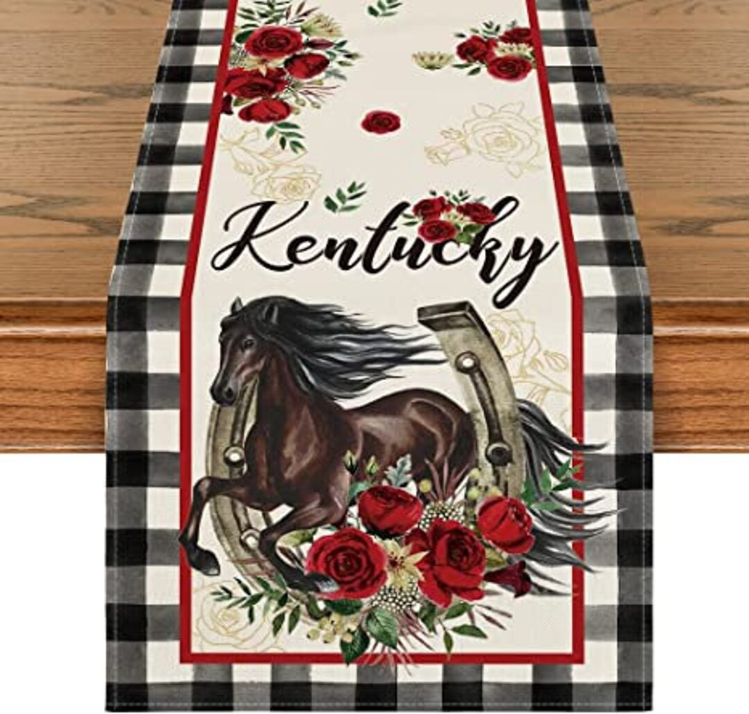 Kentucky Derby Table Runner Etsy