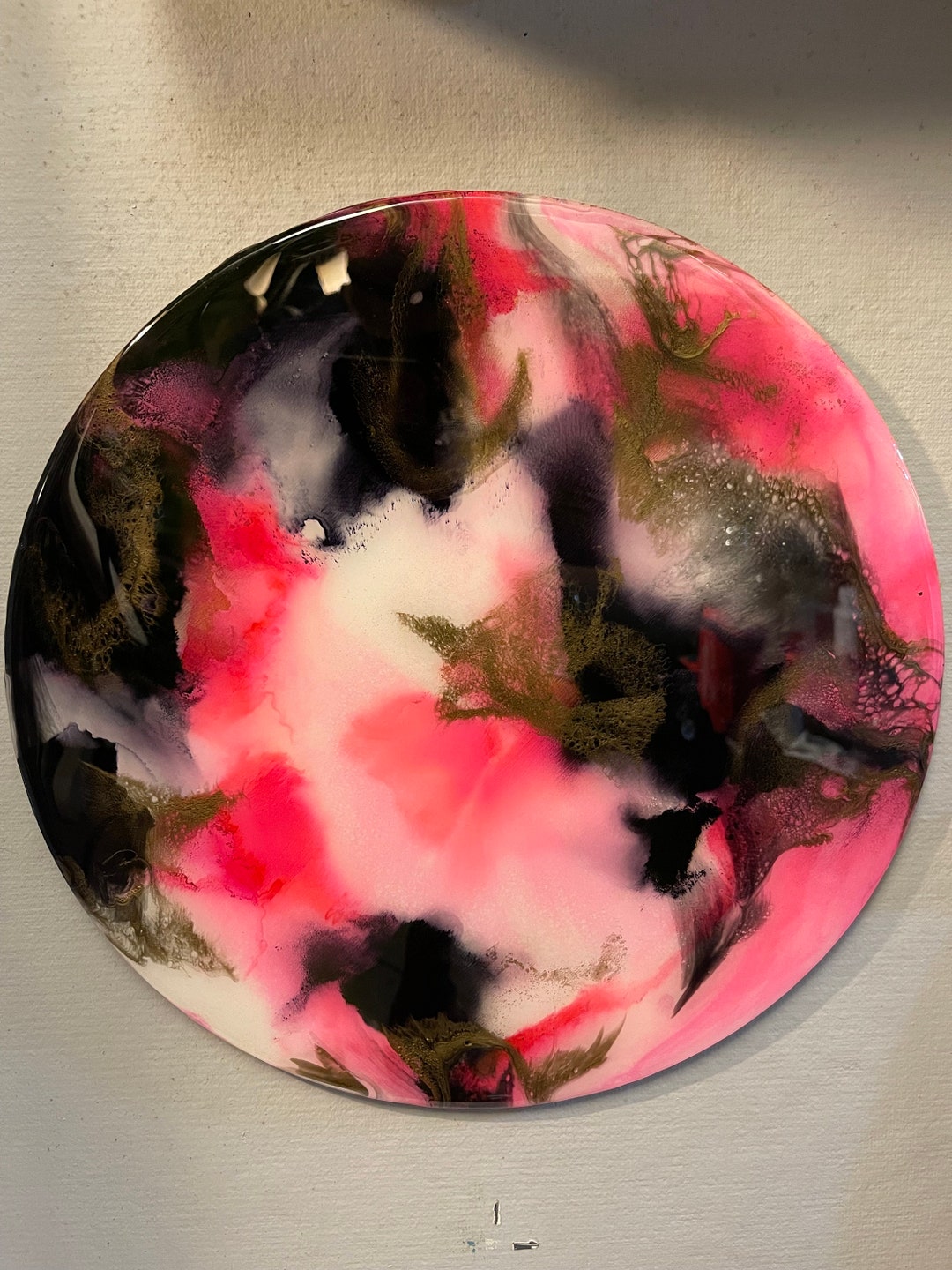 Abstract Alcohol Ink Painting Alcohol Ink Art Etsy