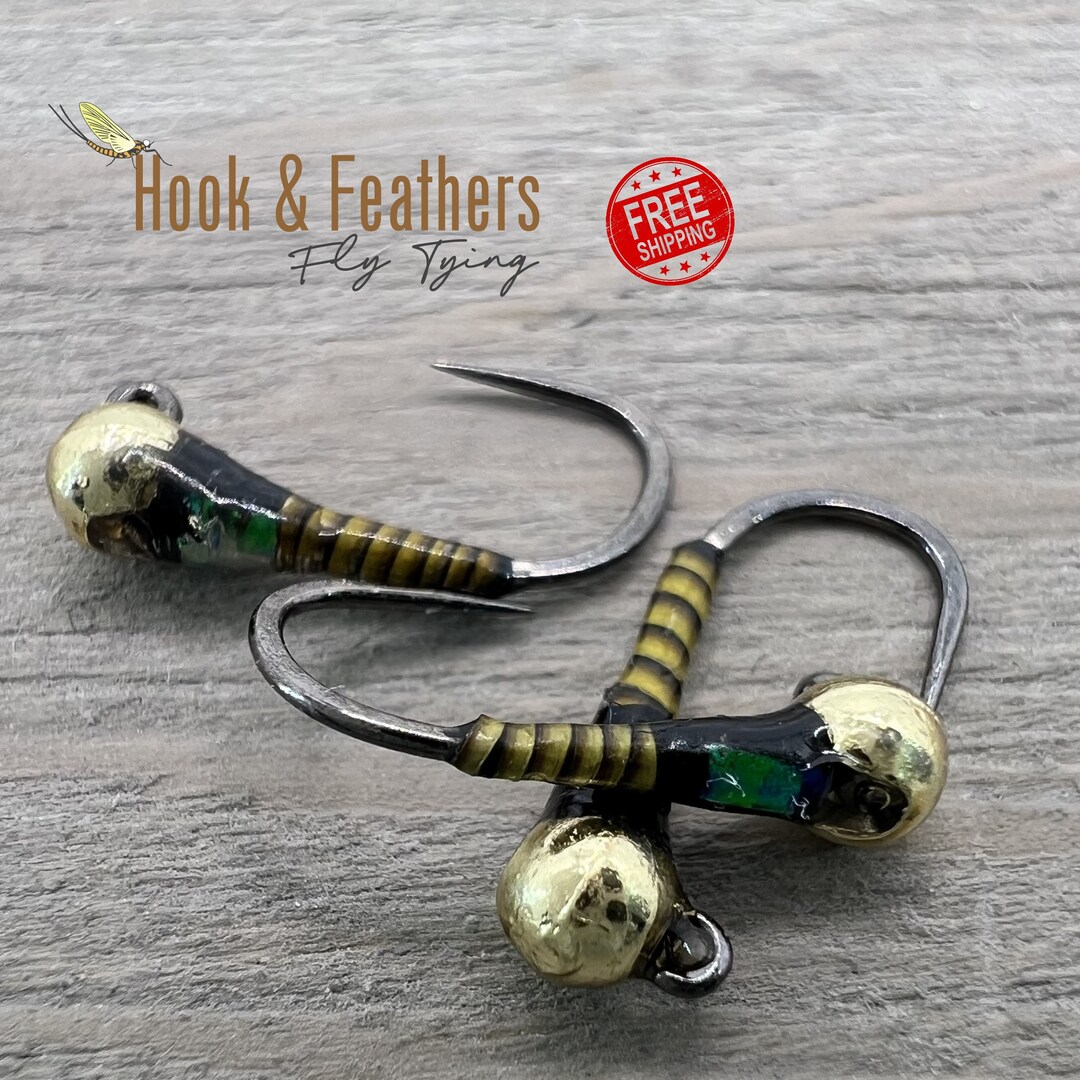 Flashback Perdigon, Tungsten Beaded Nymph Fly for Trout Fishing, Jig ...