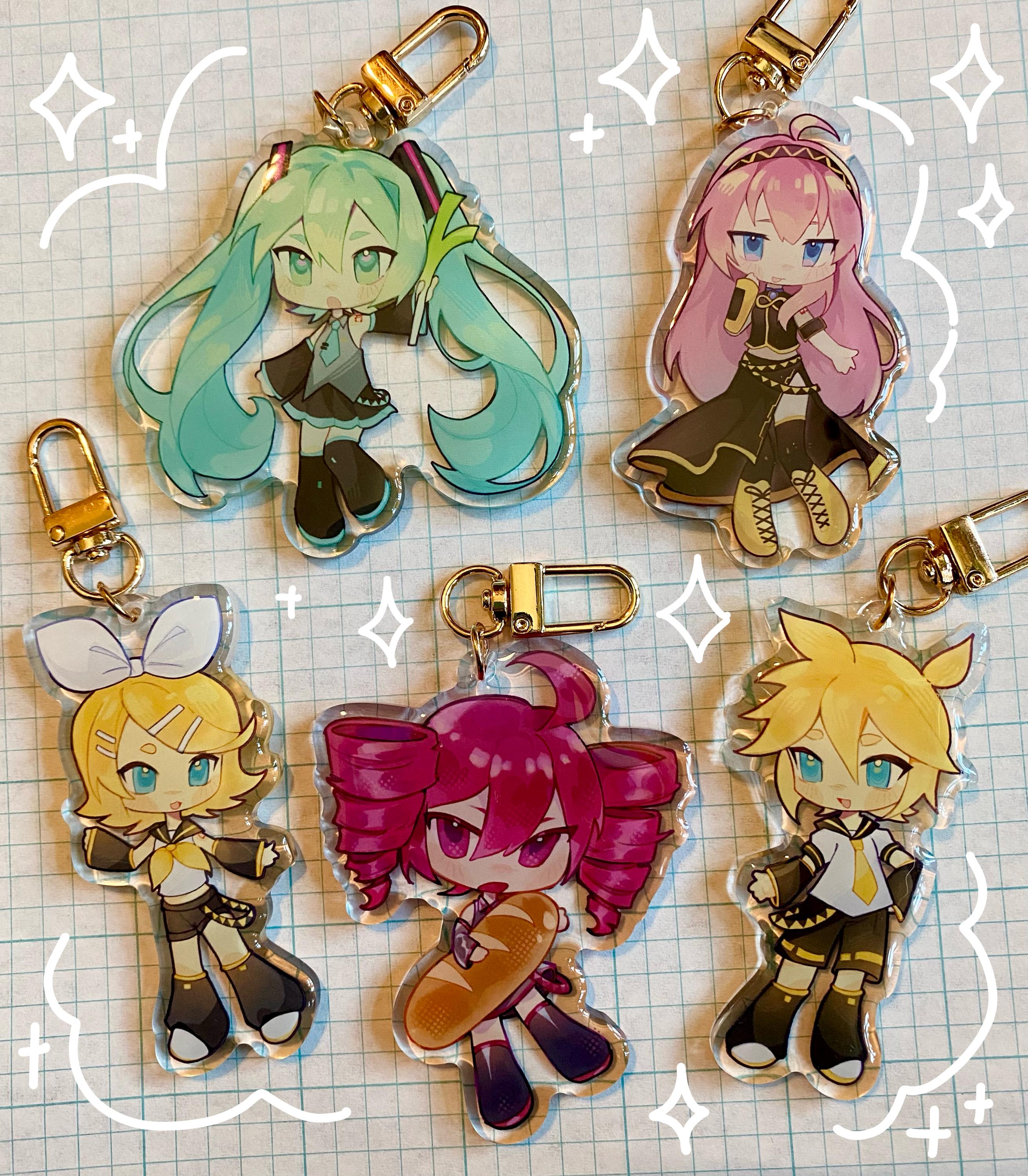 Vocaloid+teto 3” Acrylic Charms Double Sided - Etsy