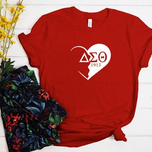 Delta Sigma Theta Heart T-Shirt