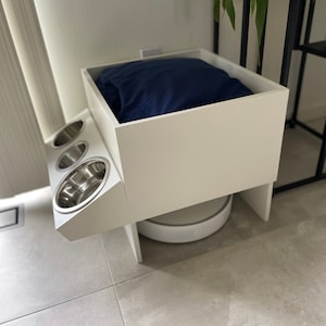 Modern and Stylish Pet Feeding Station