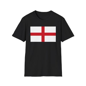 England T-Shirt, St. George&#39;s Day, England Pride Shirt, Perfect for Sports Events, St. George&#39;s Cross t-shirt