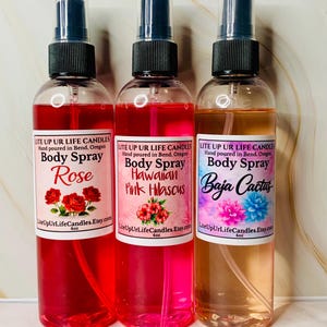 Long Lasting Body Sprays • Feminine • Luxurious • Fruity • Floral • Clean • Laundry Scents bild 1
