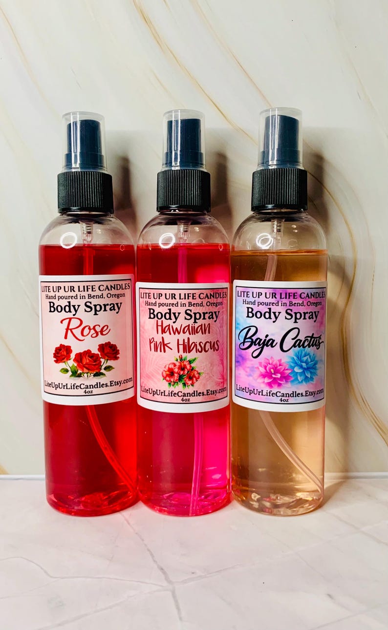 Long Lasting Body Sprays • Feminine • Luxurious • Fruity • Floral • Clean • Laundry Scents bild 1