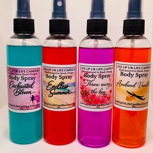 Long Lasting Body Sprays • Feminine • Luxurious • Fruity • Floral • Clean • Laundry Scents bild 3