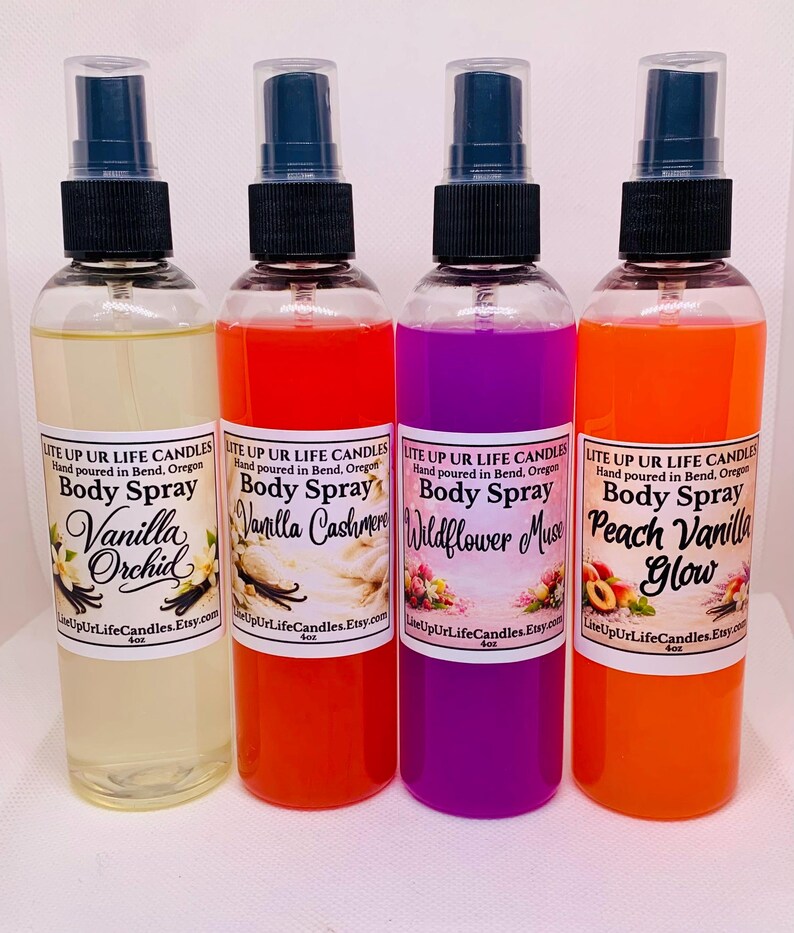Long Lasting Body Sprays • Feminine • Luxurious • Fruity • Floral • Clean • Laundry Scents bild 2