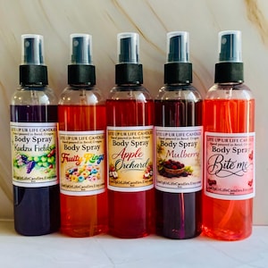 Long Lasting Body Sprays • Feminine • Luxurious • Fruity • Floral • Clean • Laundry Scents bild 9