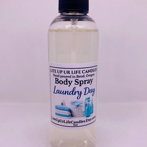 Long Lasting Body Sprays • Feminine • Luxurious • Fruity • Floral • Clean • Laundry Scents Laundry Day