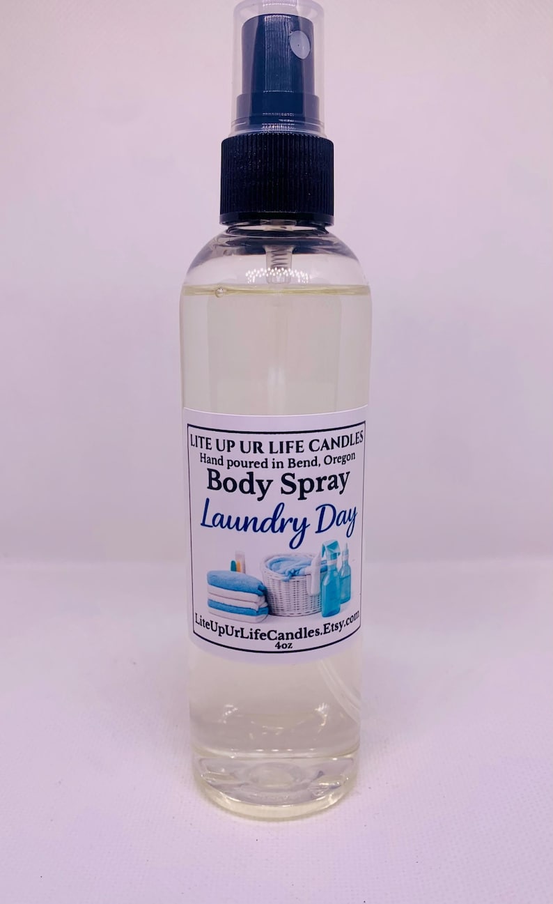 Long Lasting Body Sprays • Feminine • Luxurious • Fruity • Floral • Clean • Laundry Scents Laundry Day