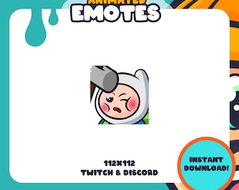 Animated Adventure Boy Bonk Emote | for Twitch, Discord and more! | Getting bonked Emote