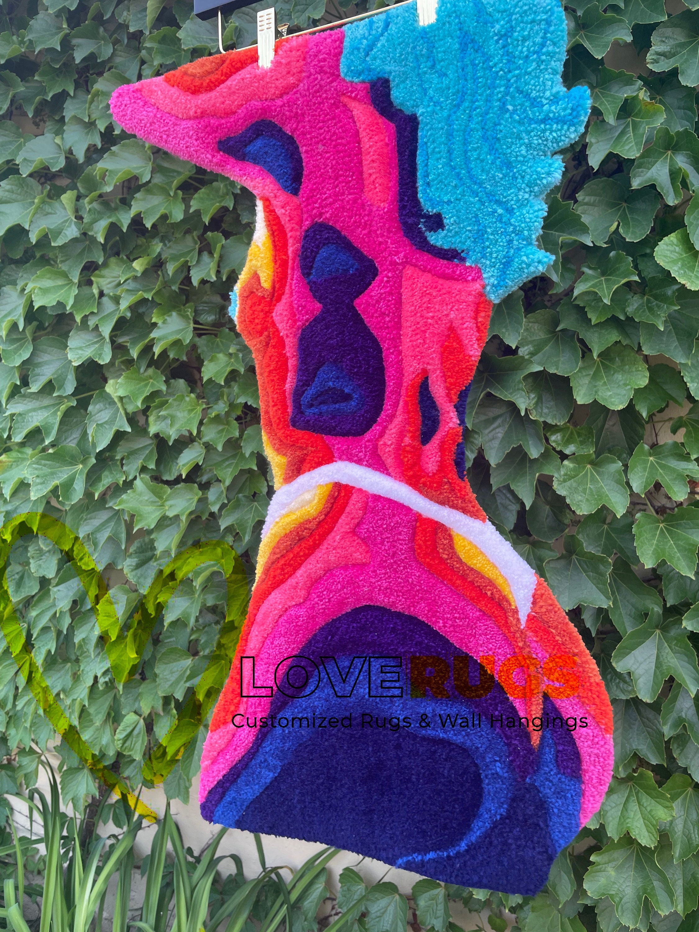Thermal Body Rug/ Wall Hanging - Etsy