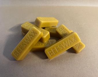 100% Natural Beeswax Bars (Approx 27g)