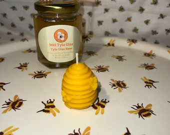 Skep Beehive - Beeswax Candle