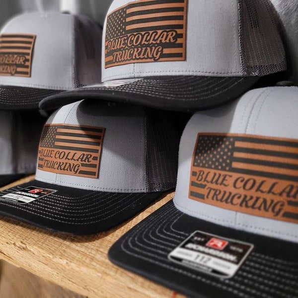 Custom Trucker Hat, Custom Business Hat, Personalized Logo or Text, Richardson 112, Company Hat, Business Hat, Personalized Hat, Trucker Hat