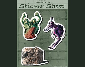 Monster Sticker Packs