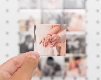 Custom Photo Magnet | Personalized 2x2 Fridge Magnet | One-of-a-Kind Picture Magnet Gift | Custom Memory Keepsake | Magnetic Photo Decor