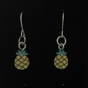Pineapple French Hook Earrings