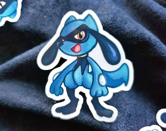 Riolu Vinyl Sticker