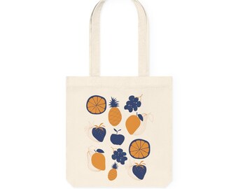 Fruit Woven Tote Bag