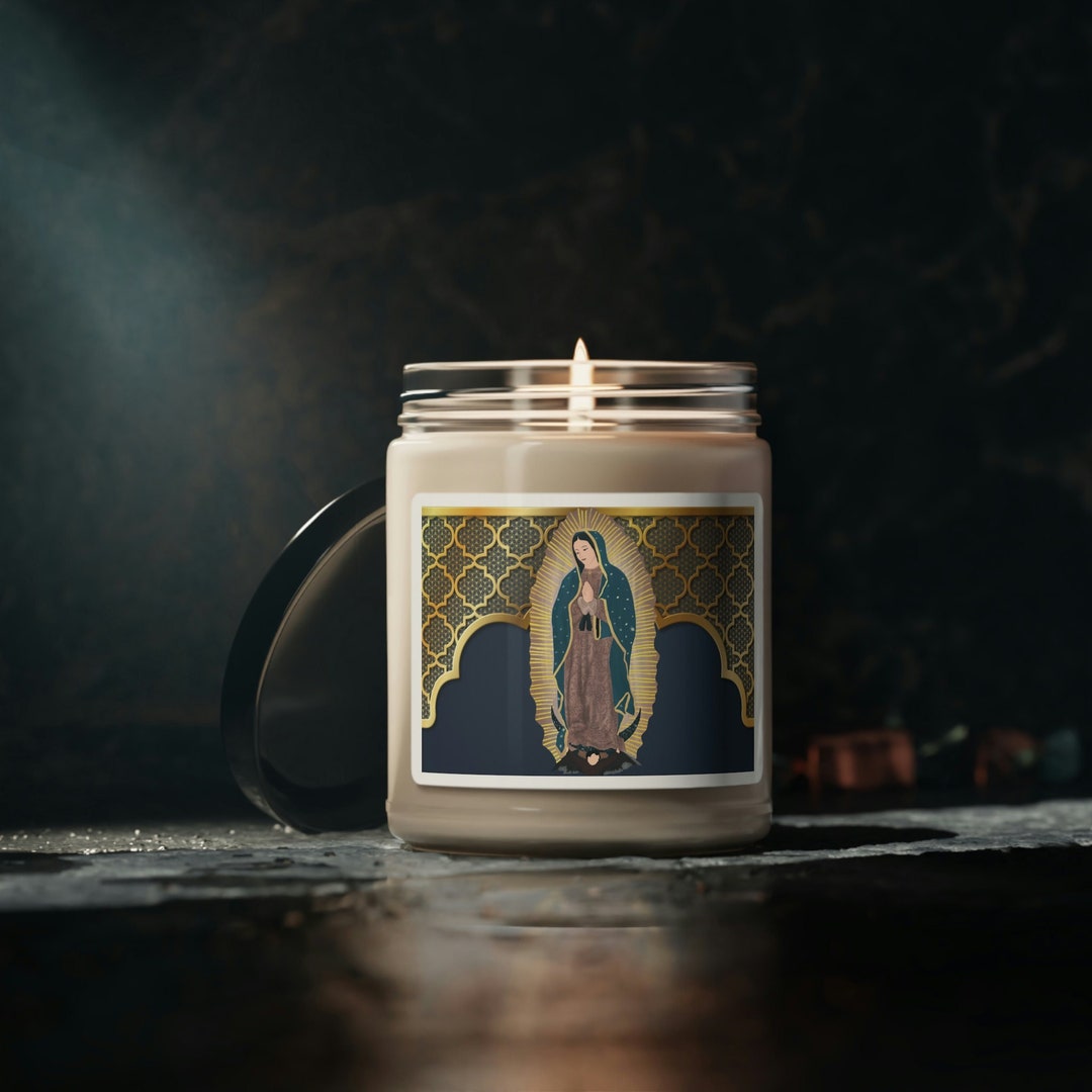 Prayer Candle, Our Lady of Guadalupe, Virgin of Guadalupe, Nuestra