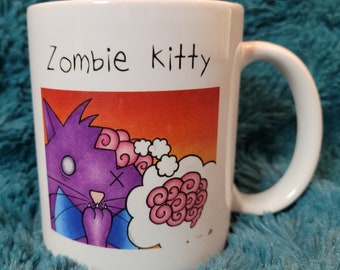 Zombie Kitty Mug