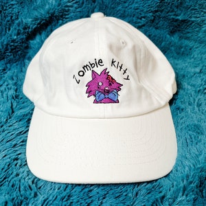 Zombie Kitty Dad Cap
