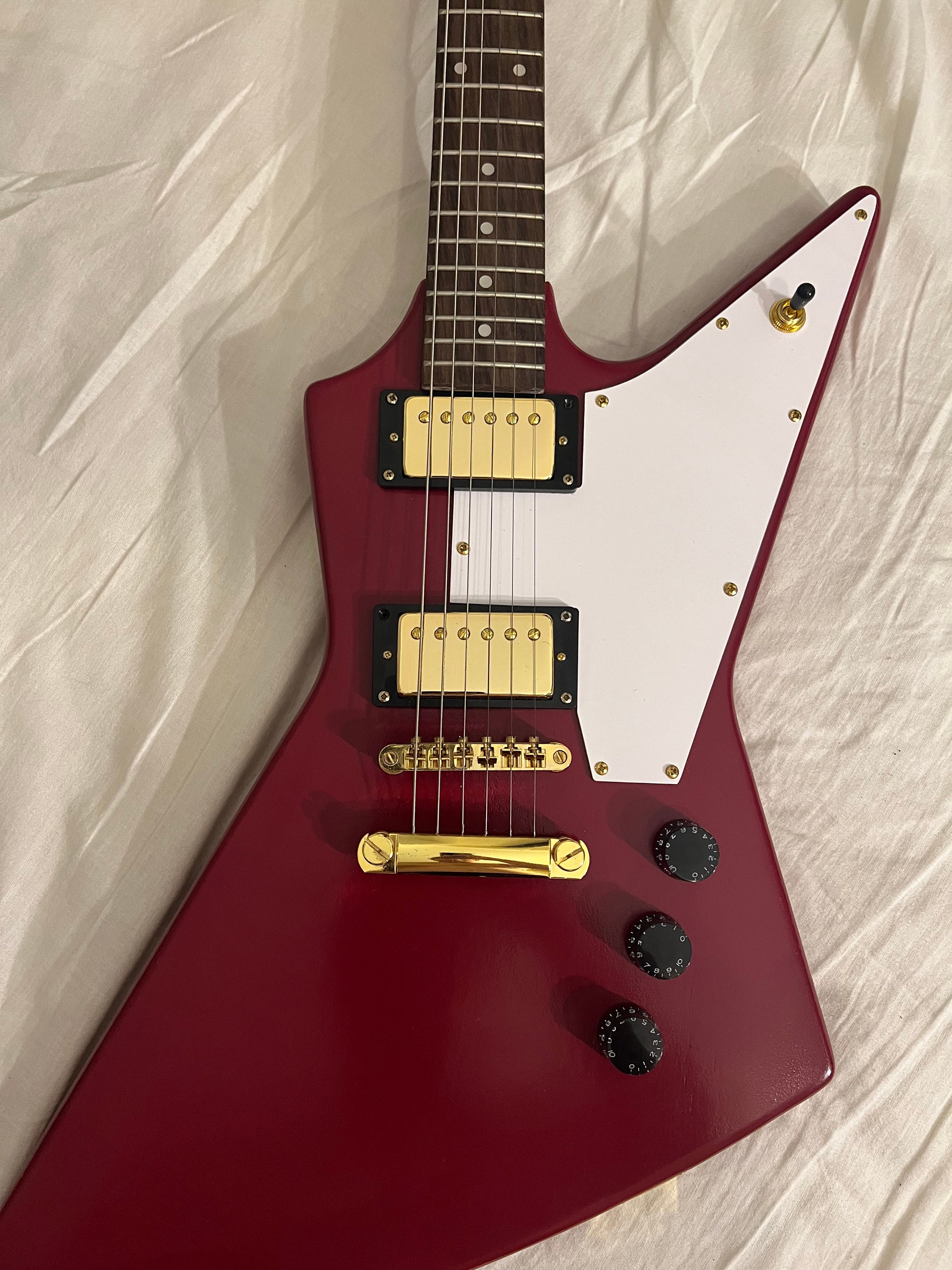 Explorer Style Custom Electric Guitar (SOLD) — Davenport Guitars