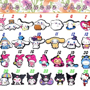 かわいいアニメ猫の靴チャーム、女の子、男の子、子供、パーティーの記念品、クロックス、サンデルクロッグ、PVC素材、靴の装飾用の漫画の靴チャーム