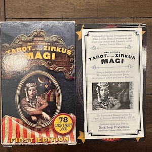 Tarot of The Zirkus Mägi  **Original Deck. First Edition. Limited to 500 copies