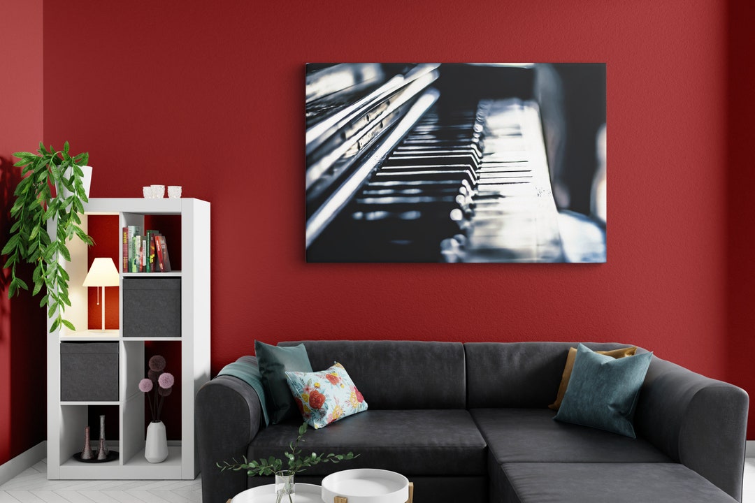 Canvas Piano Keys Wall Art to Transform Your Home Decor Etsy