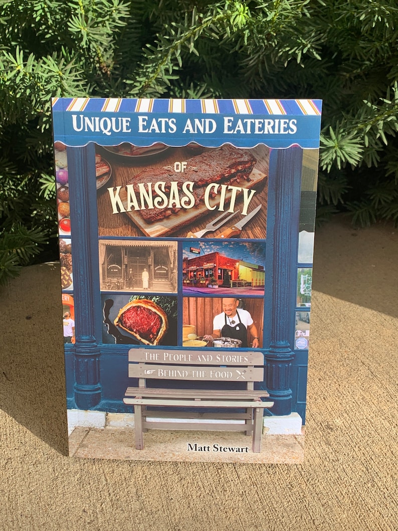Unique Eats and Eateries of Kansas City BOOK by Matt Stewart Etsy