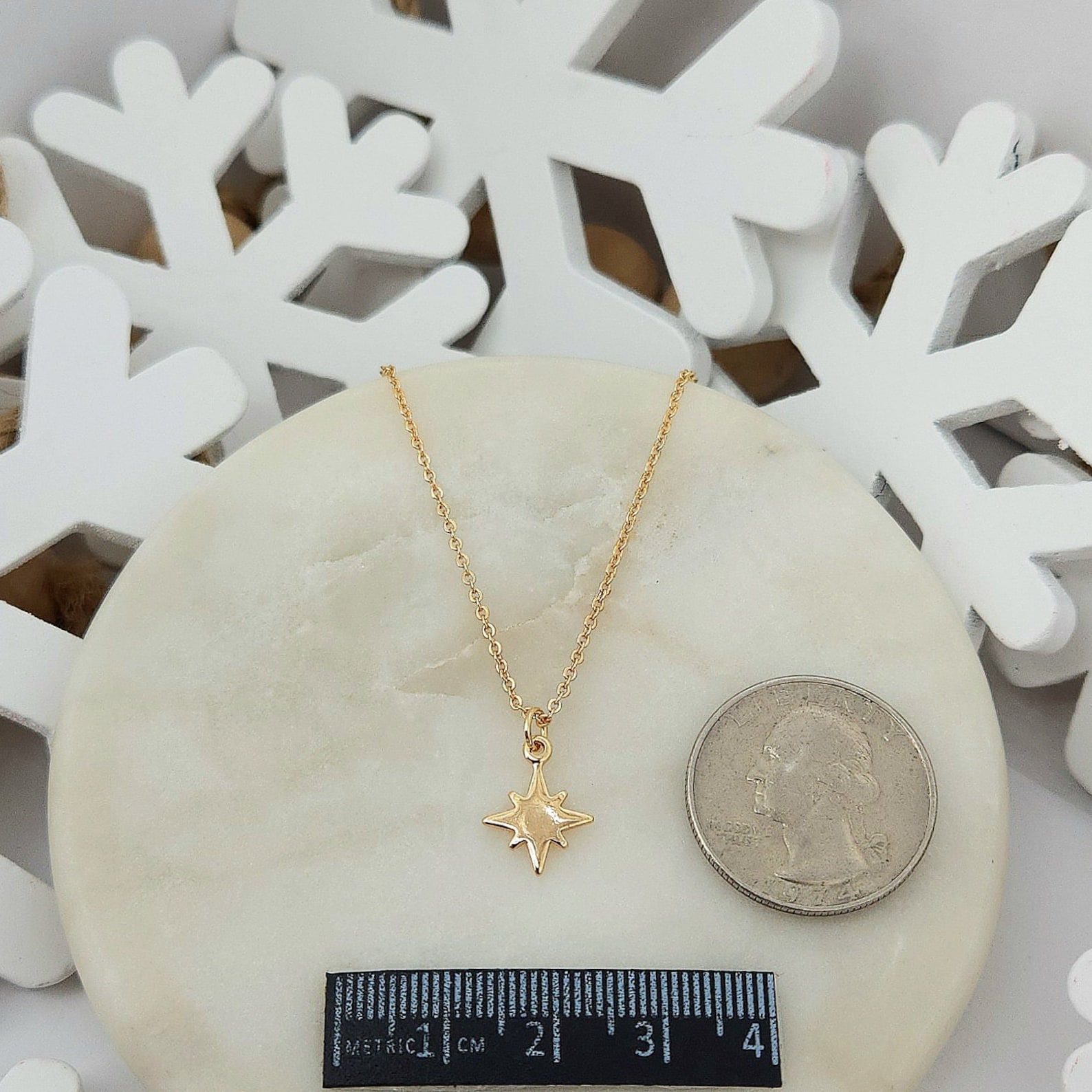 Belen Star Necklace Christmas Star Necklace Bethlehem Star - Etsy