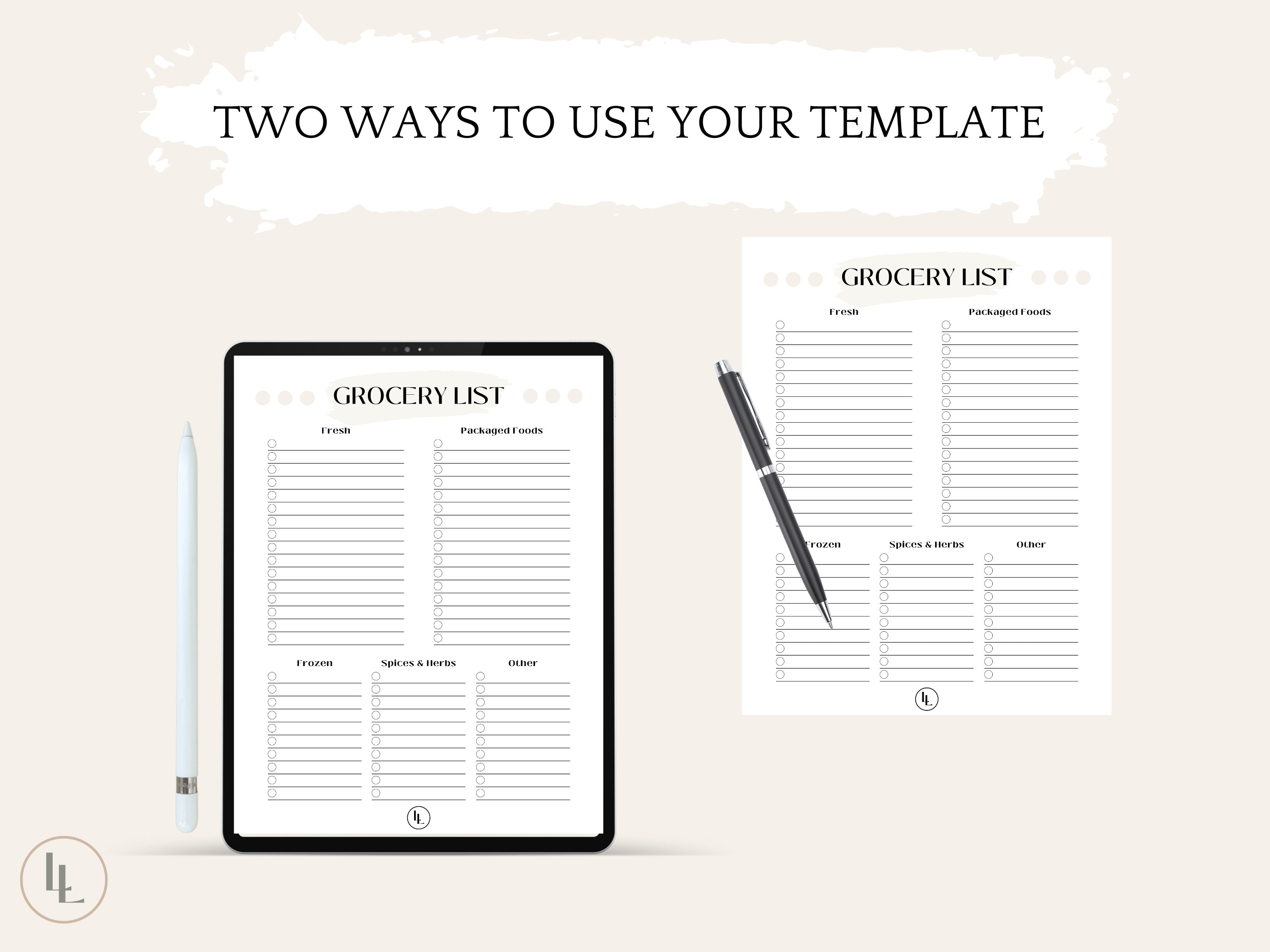 Grocery List Editable Template Grocery List Printable Etsy Grocery List Editable Template Grocery List Printable Etsy