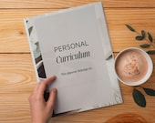 Personal Curriculum Planner Printable Academic Habit Tracker Journal Goals Template Learning Journey Reflection Guide Personal Goal Setting
