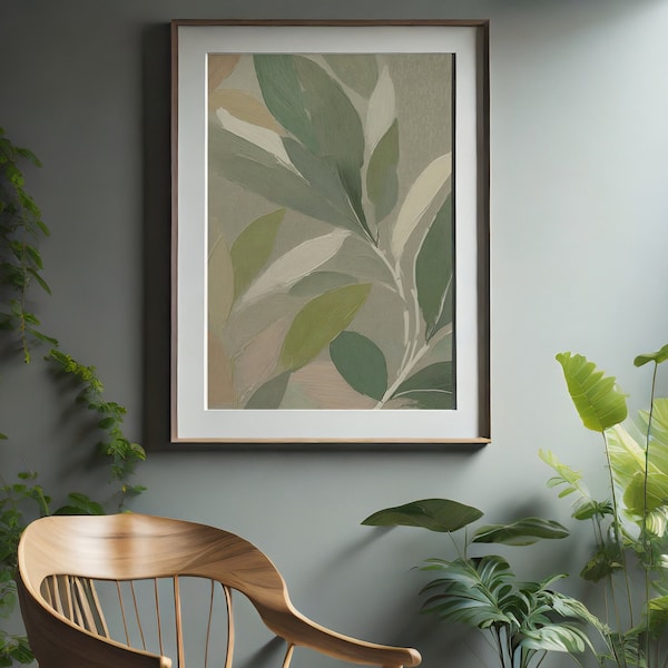 Japandi Wall Art - Tranquil Fusion of Minimalism and Nature's Beauty!