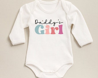 Daddy's Girl Onesie®, I Love My Dad, Natural Baby Onesie®, Family Onesie®, Baby Girl Onesie®