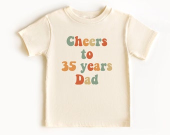 Chemise d'anniversaire de papa, cadeau fête des pères, t-shirt pour tout-petit, fille à papa, cadeaux pour tout-petit, anniversaire de papa, cadeau pour papa, joyeux anniversaire papa