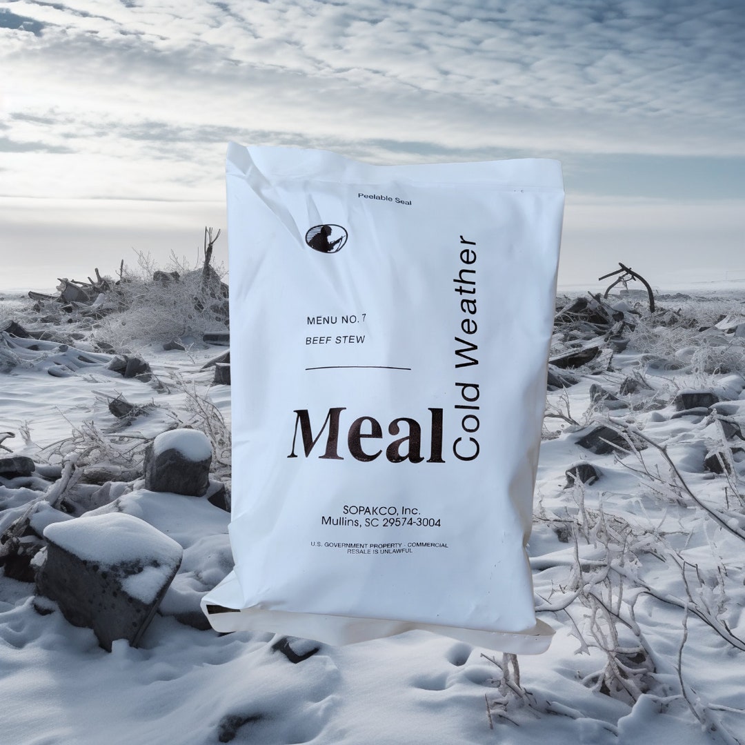 1 Cold Weather MRE Meals Ready to Eat. MCW. Ships Fast Etsy