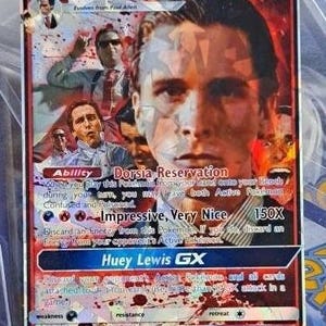 Carta Pokemon American Psycho