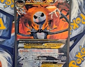 Nightmare Before Christmas - Jack Skellington Pokemon Card - Etsy