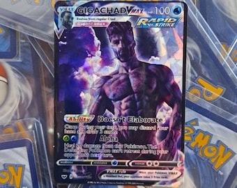 sigma pokemon cards Gigachad Pokémon Card