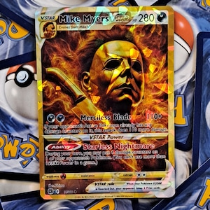Tarjeta Pokémon de Michael Myers