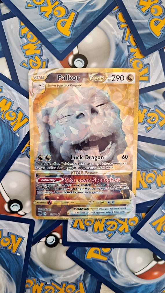 Falkor Pokemon Card - the Neverending Story - Etsy