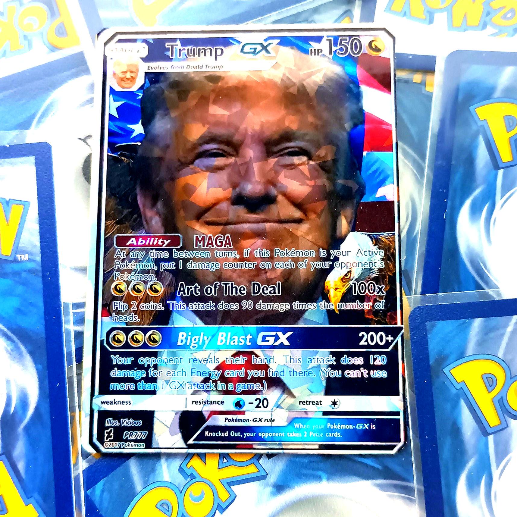 ドナルド・トランプ ポケモンカード - Etsy 日本