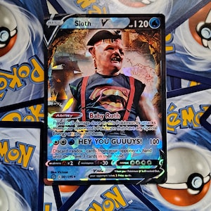 Carte Pokémon Paresseux - Les Goonies