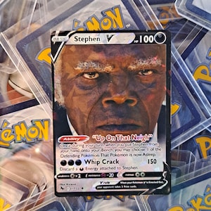 Tarjeta Pokémon de Stephen Django (Samuel L Jackson)