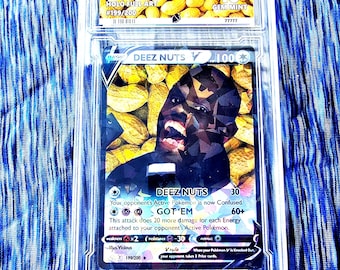 ディーズナッツミームポケモンカード - カスタムスラブ - Etsy 日本